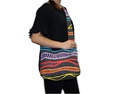 BAG CROSS BODY ABORIGINAL DESIGN - GUDUHU GALBA (RAINBOW RIVER) - JEDESS HUDSON