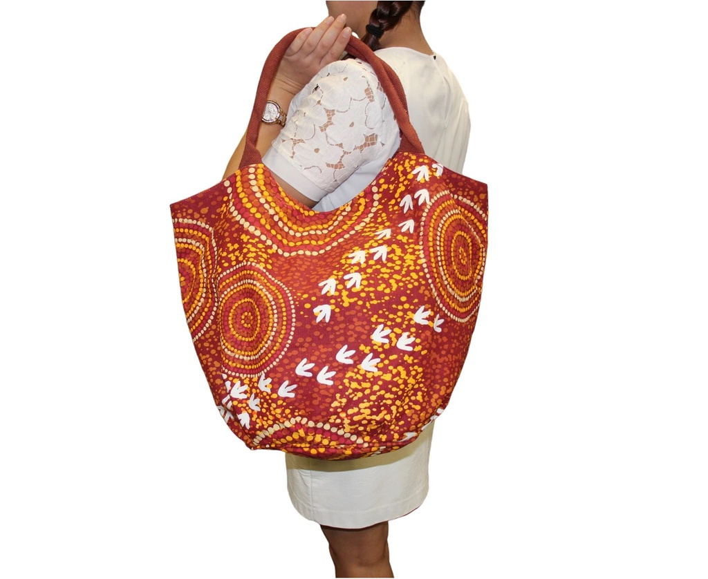 BAG SHOPPER ABORIGINAL DESIGN - DRY DESIGN - LUTHER CORA