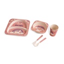 Bamboo Fibre Tableware Set