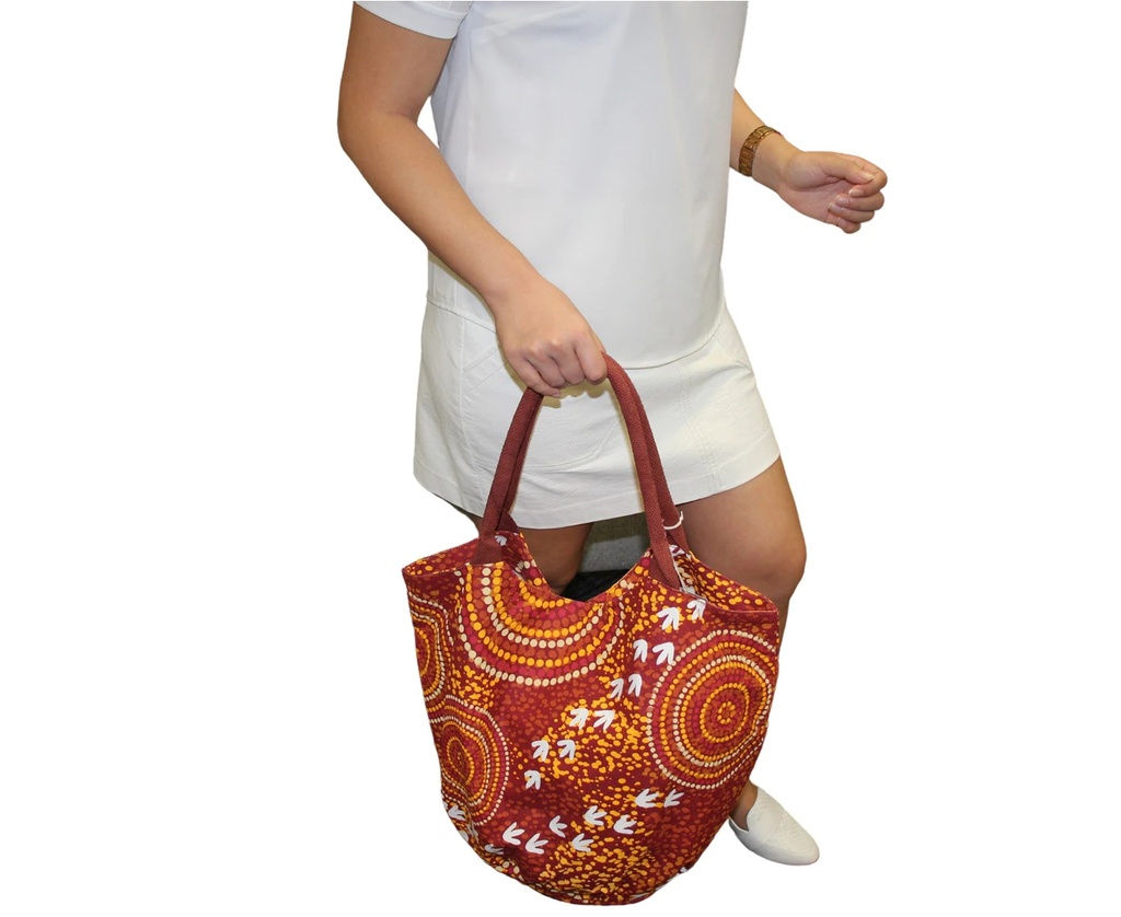 BAG SHOPPER ABORIGINAL DESIGN - DRY DESIGN - LUTHER CORA