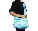 BAG CROSS BODY ABORIGINAL DESIGN -GUDHU GODJARA (RAINBOW REEF) - JEDESS HUDSON