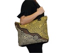 BAG ABORIGINAL DESIGN- FIRE COUNTRY DREAMIN G - THEO (FAYE) NANGALA HUDSON