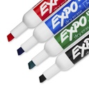 Expo Whiteboard Marker Starter Set – Chisel Tip (4 Markers + Accessories)