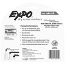 Expo Whiteboard Markers – Bullet Tip, Business Assorted (4-Pack)