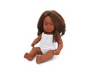 MINILAND DOLL ABORIGINAL &amp; TORRES STRAIT ISLANDER GIRL 38CM BOXED 31182