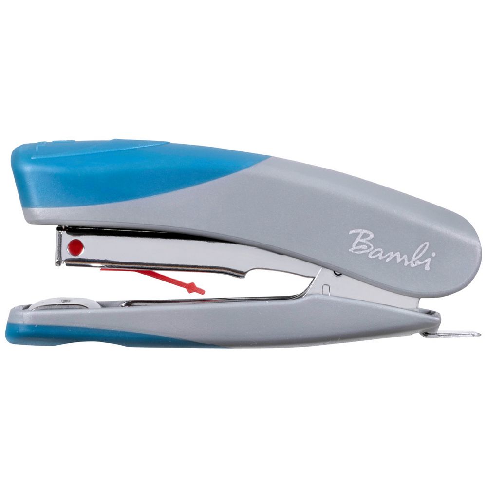 Rexel Bambi Mini Stapler – Grey/Blue