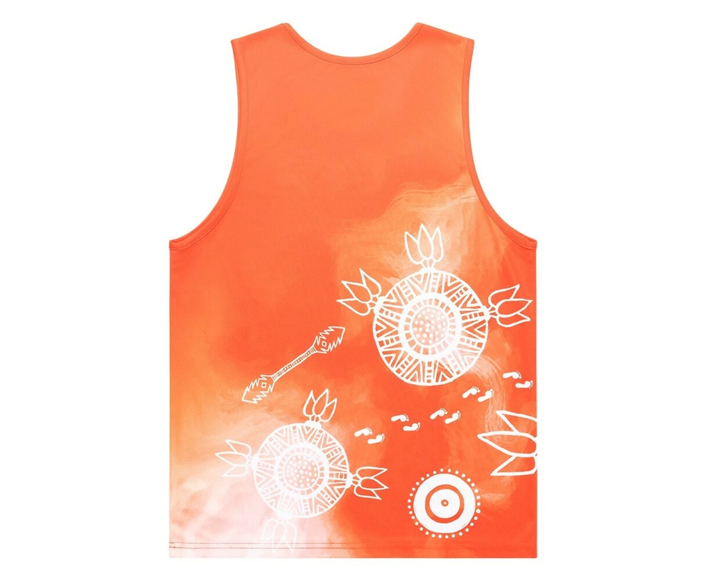 SYDNEY SWANS INDIGENOUS MENS TRAINING SINGLET