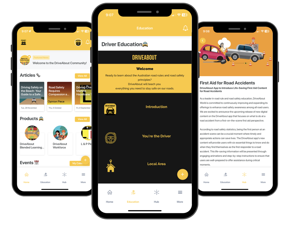 DriveAbout App
