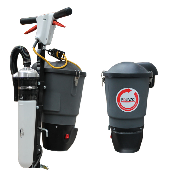 Polivac- SV30 Gen Ii High Speed Sander- Fitted With 400 Watt Vac Motor Built Into Acanister And With A Separator Canister.