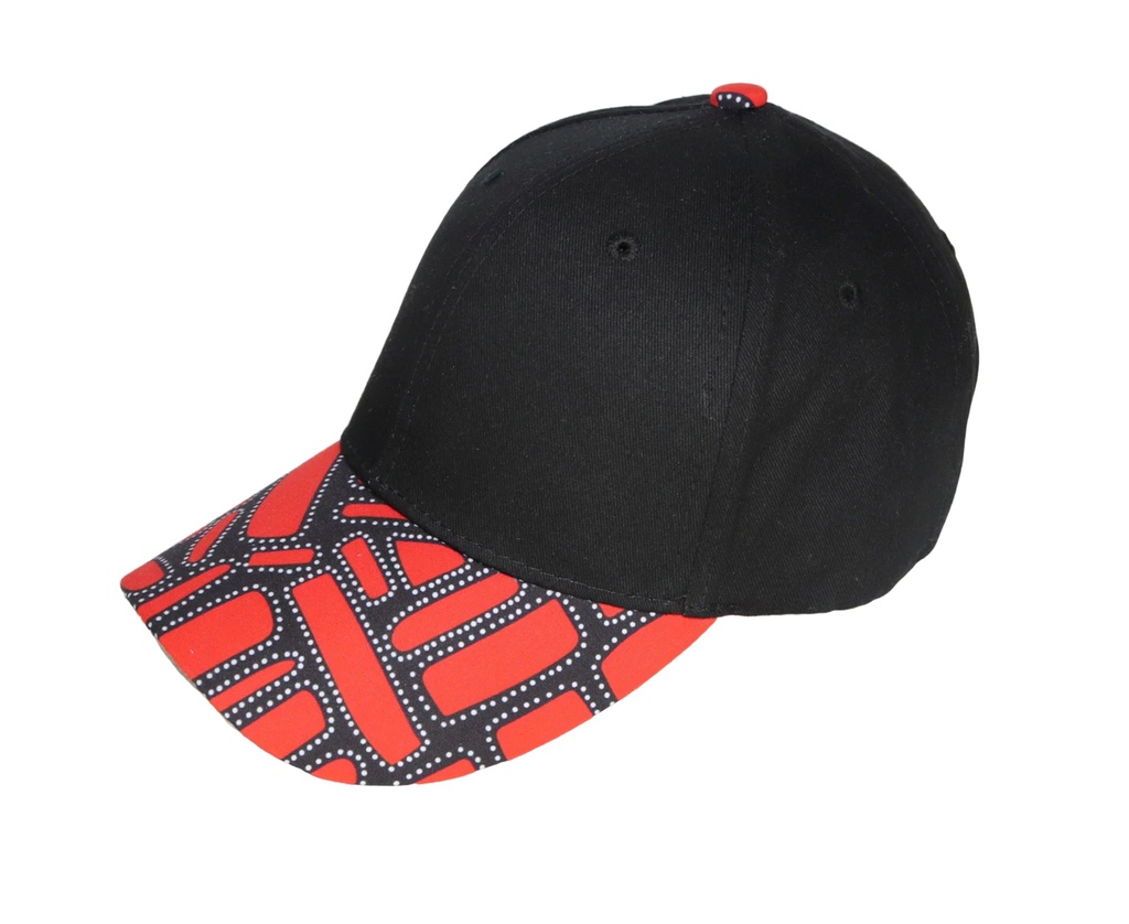 CAP ABORIGINAL DESIGN - DJA ABU (CAMPING GROUND) DESIGN - JEDESS HUDSON