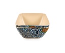 BOWLS BAMBOO ABORIGINAL DESIGN - COLOURS OF THE REEF DESIGN - COLIN JONES (SET OF 2) - COLOURS OF THE REEF - COLIN JONES