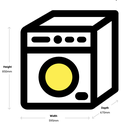 Haier HWD9050AN1 9kg/5kg Washer Dryer Combo