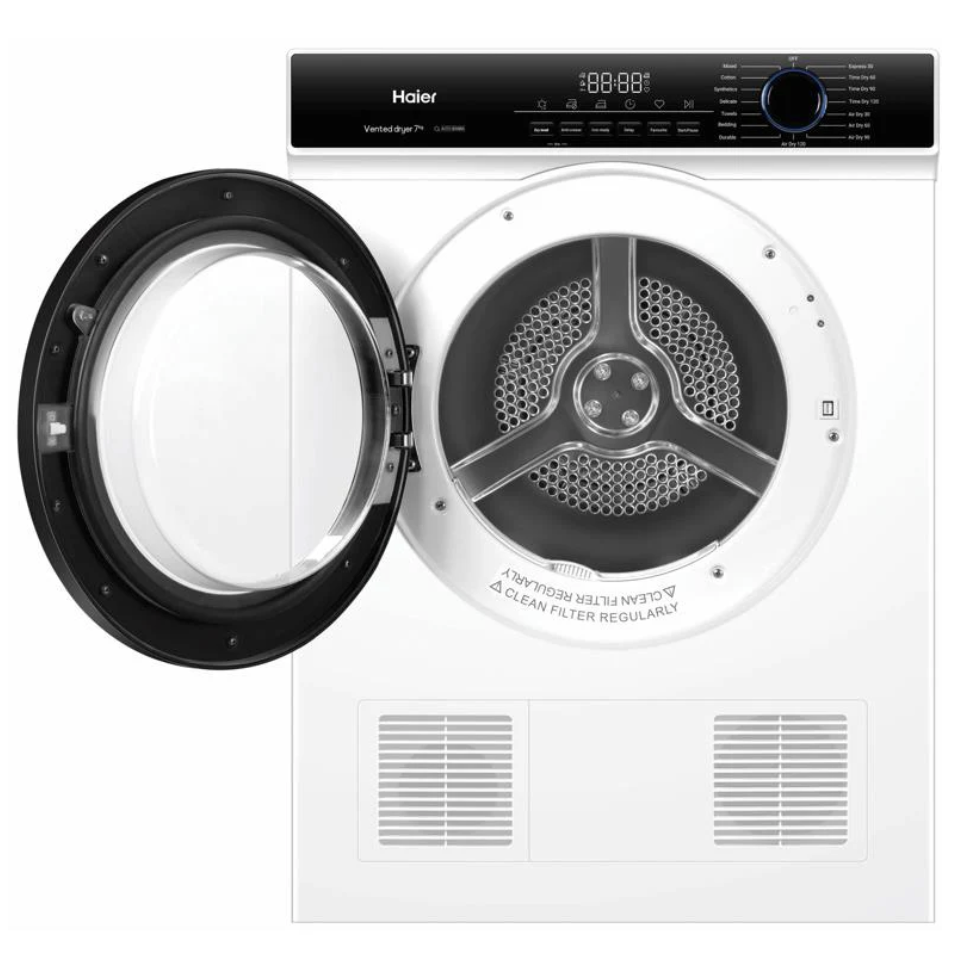 Haier HDV70AWW1 7kg Sensor Vented Dryer