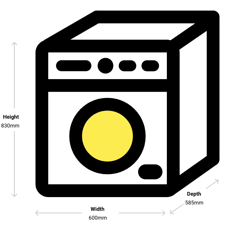 Haier HDV70AWW1 7kg Sensor Vented Dryer