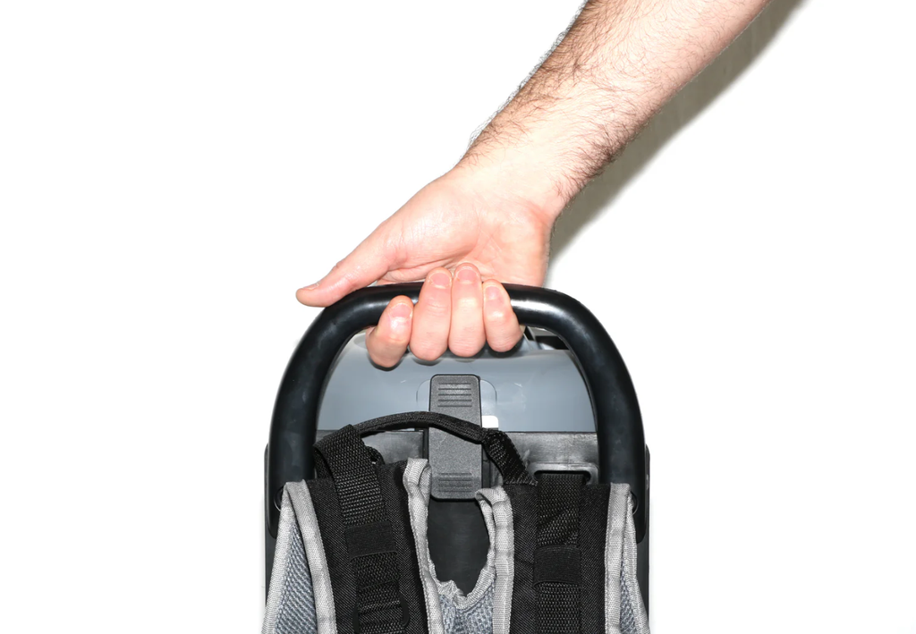 Cleanstar – Ghibli T1 Backpack Vacuum Cleaner - Version 3 - Black With Clear Lid (T1v3-B-Clr)
