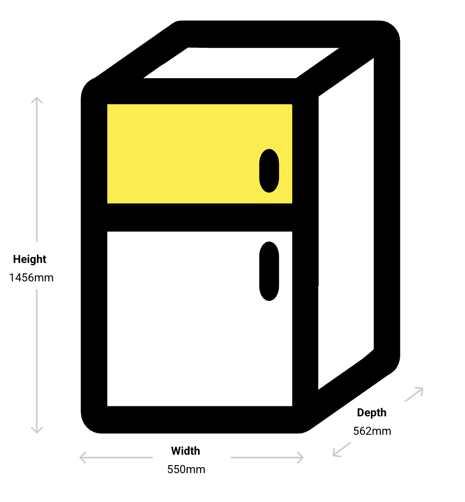 Hisense HRTF206S 205L Top Mount Fridge (Silver)