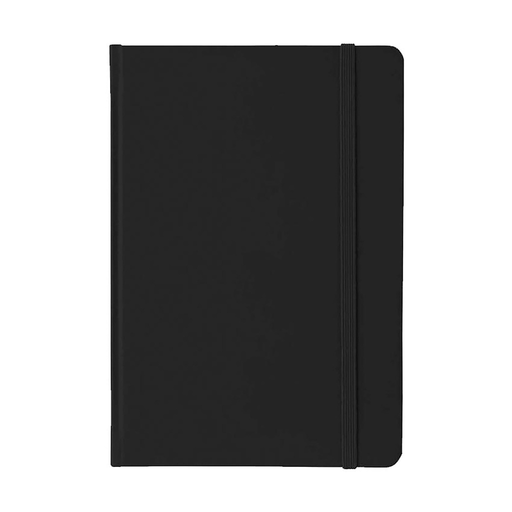 A5 PU Notebook — 96 Leaves (192 Pages), Lined, Debossable Cover