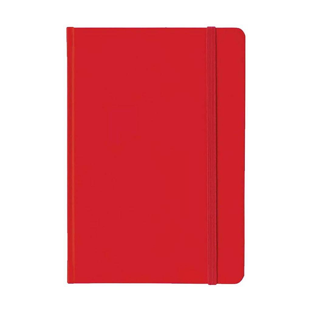 A5 PU Notebook — 96 Leaves (192 Pages), Lined, Debossable Cover