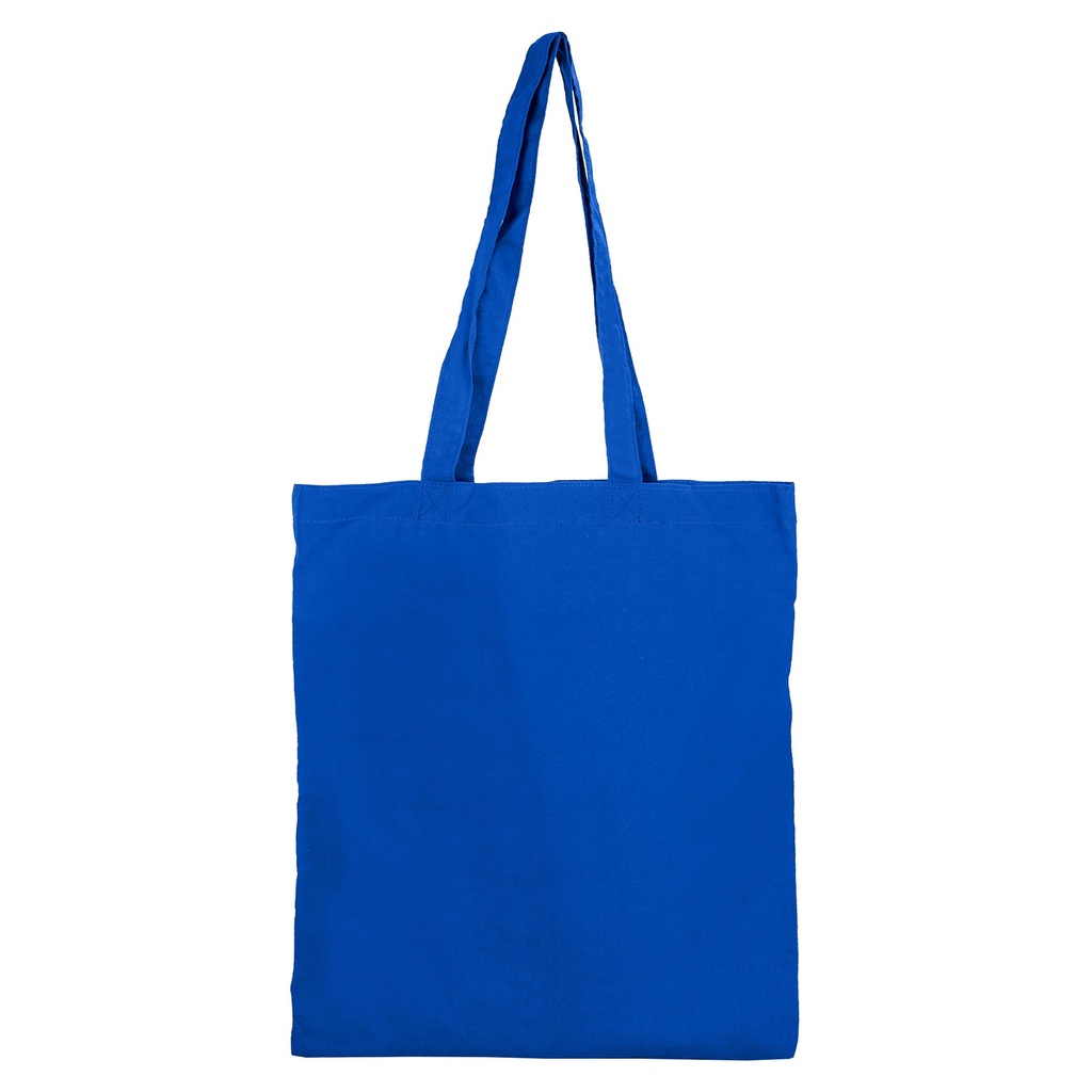 Coloured Calico Tote Bag (No Gusset) – 140gsm Cotton, Long Handles