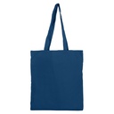 Coloured Calico Tote Bag (No Gusset) – 140gsm Cotton, Long Handles