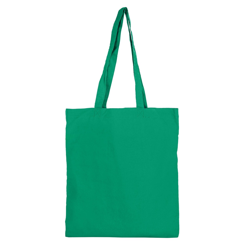 Coloured Calico Tote Bag (No Gusset) – 140gsm Cotton, Long Handles