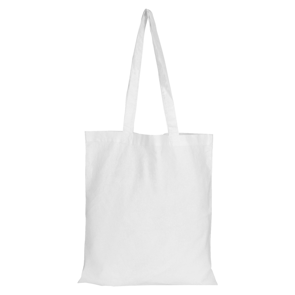 Coloured Calico Tote Bag (No Gusset) – 140gsm Cotton, Long Handles