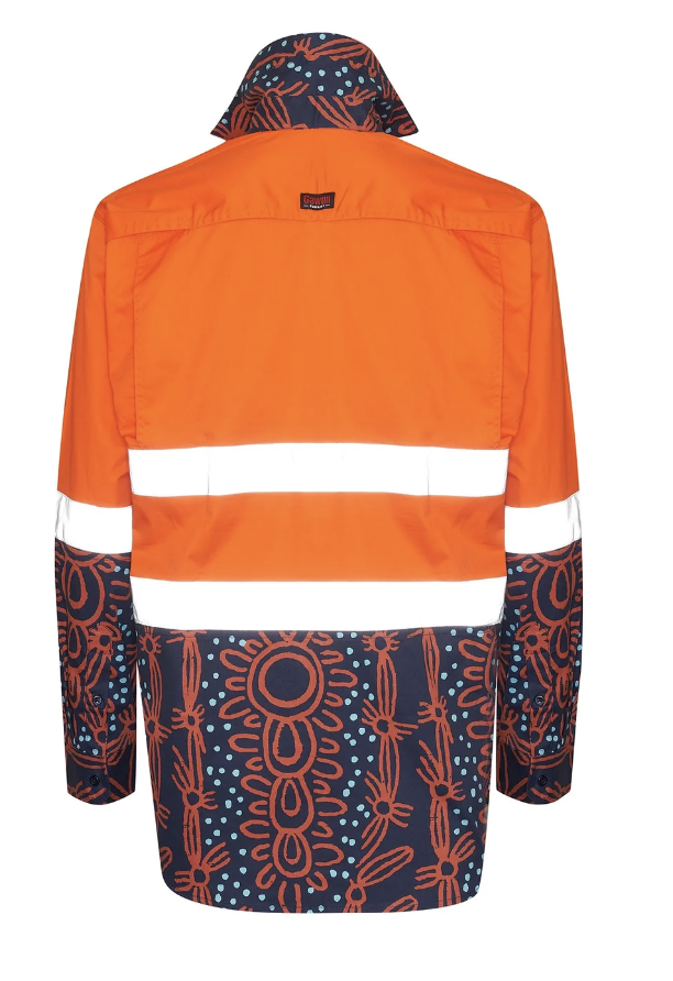 WUNYA HI-VIS ORANGE LIGHTWEIGHT TAPED SHIRT Price