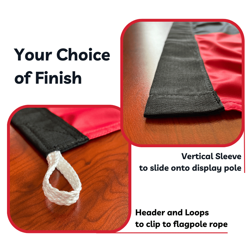 Official Aboriginal Flag – Various Sizes & Finish Options