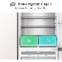 Hisense HRBM503S 503L PureFlat Bottom Mount Fridge (Stainless Steel)