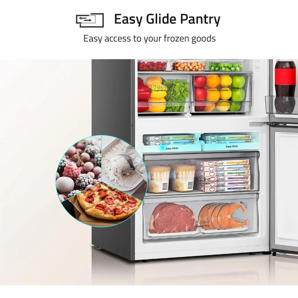 Hisense HRBM503S 503L PureFlat Bottom Mount Fridge (Stainless Steel)