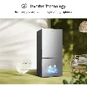 Hisense HRBM503S 503L PureFlat Bottom Mount Fridge (Stainless Steel)