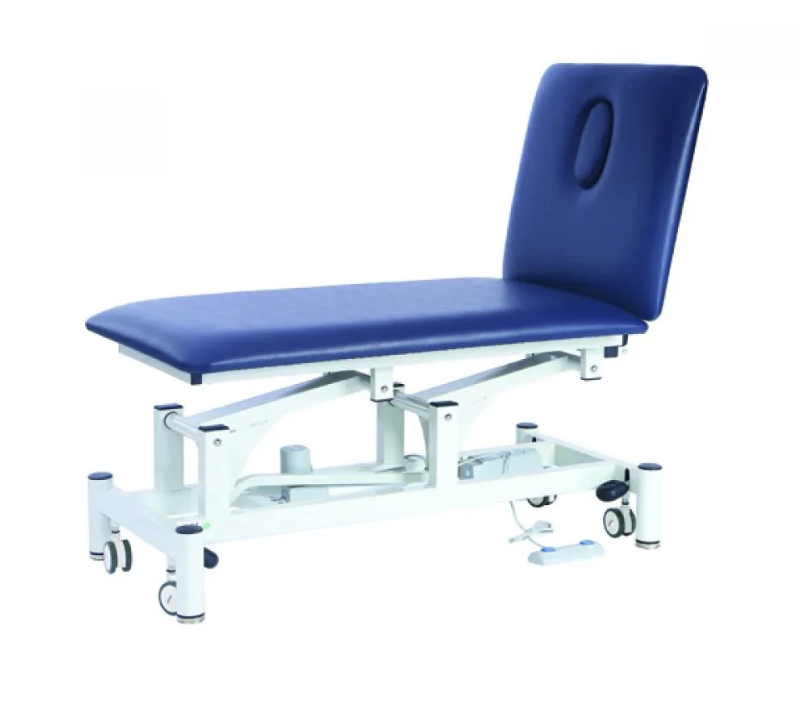 Pacific 2 Section Electric Examination Bed (Height Adjustable) – 71cm Wide