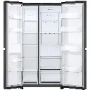 LG GS-B599MBL 664L Flat Door Side-by-Side Fridge (Matte Black)
