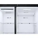 LG GS-B599MBL 664L Flat Door Side-by-Side Fridge (Matte Black)
