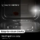 Hisense HMAS3411BMV 34 L 1100 W Smart Inverter Microwave Oven (Black Mirror)