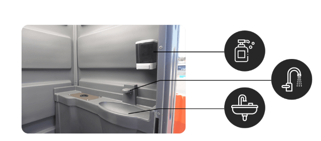 Portable Toilet – Fresh Water – Single