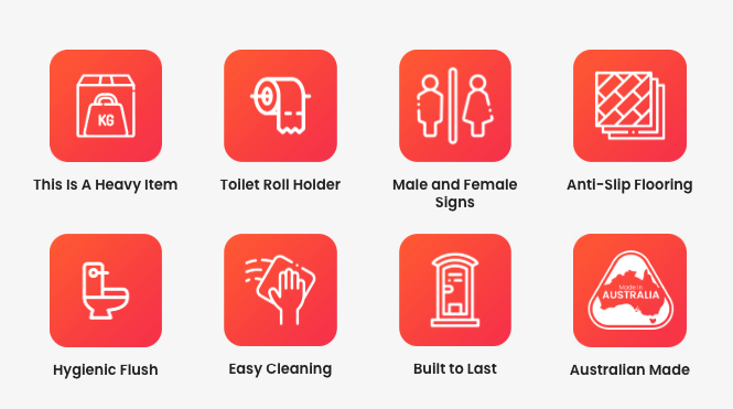 Portable Toilet – Fresh Water – Single