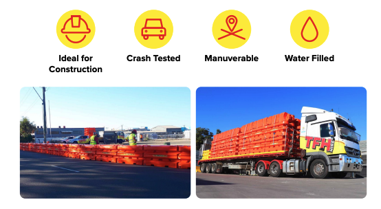 HIRE - Ricochet Road Barriers