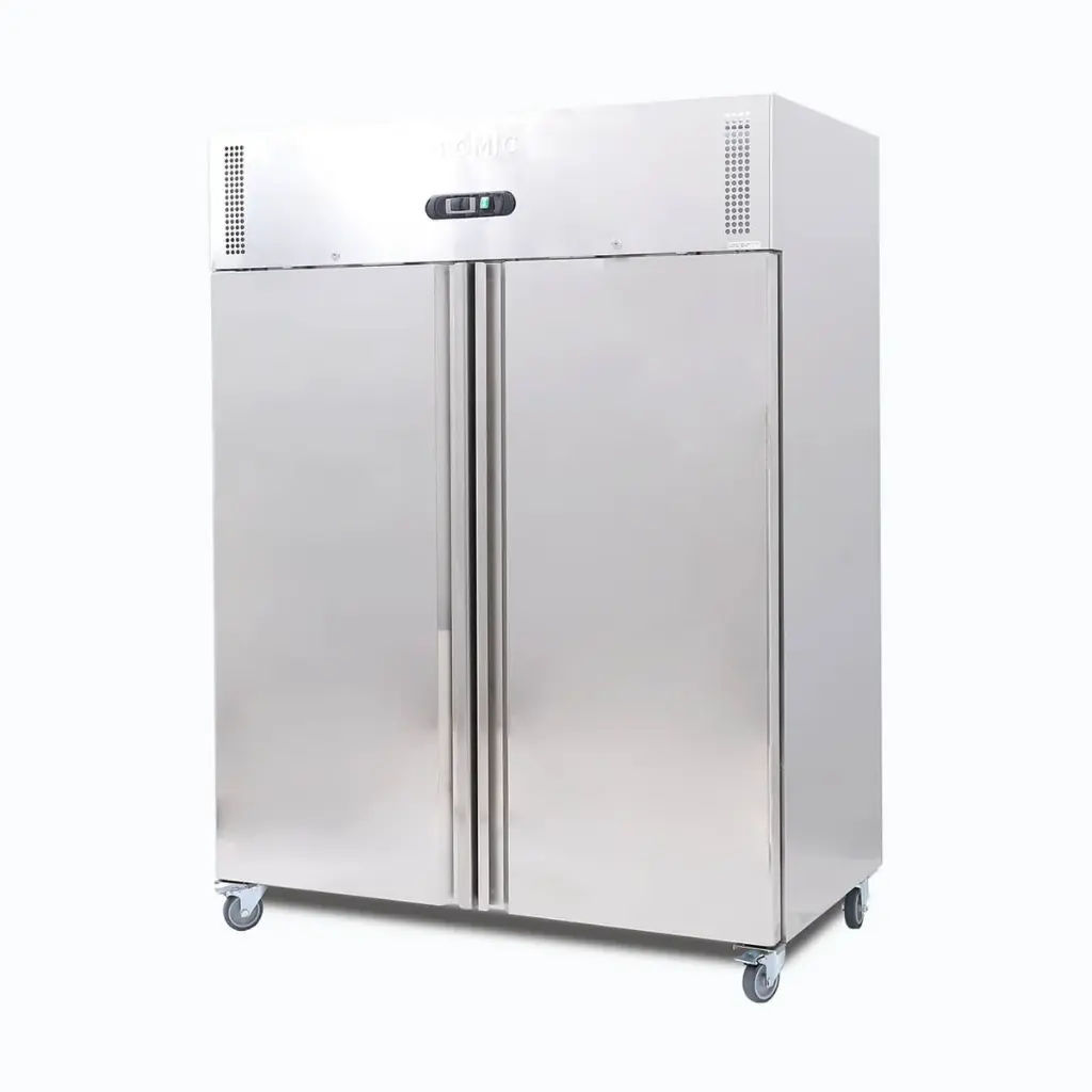 Bromic Refrigeration UC1300SD-NR Upright Storage Fridge (Gastronorm) – 1300L – 2 Solid Doors – Stainless Steel
