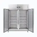 Bromic Refrigeration UC1300SD-NR Upright Storage Fridge (Gastronorm) – 1300L – 2 Solid Doors – Stainless Steel