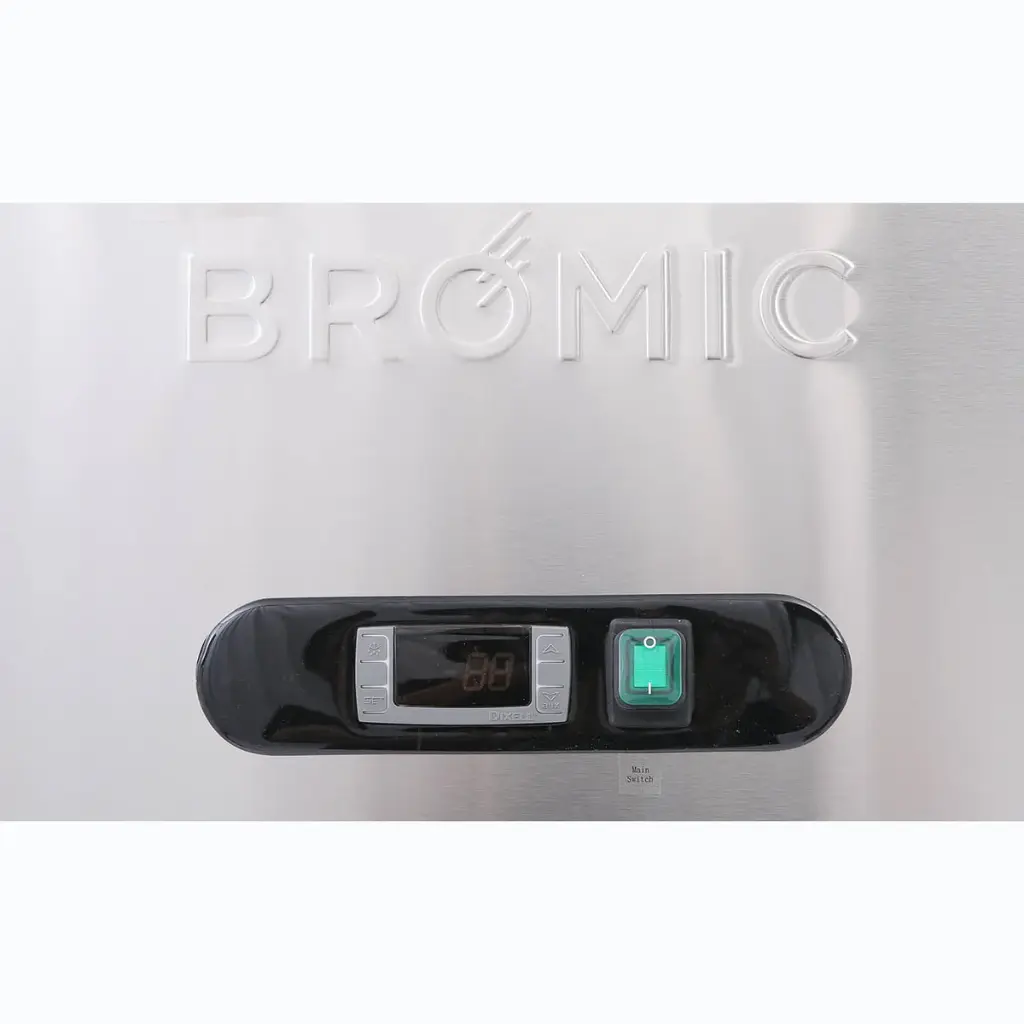 Bromic Refrigeration UC1300SD-NR Upright Storage Fridge (Gastronorm) – 1300L – 2 Solid Doors – Stainless Steel