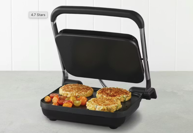 Sunbeam Café Style 4-Slice Sandwich Maker (Flat Press) — SPM4000SS