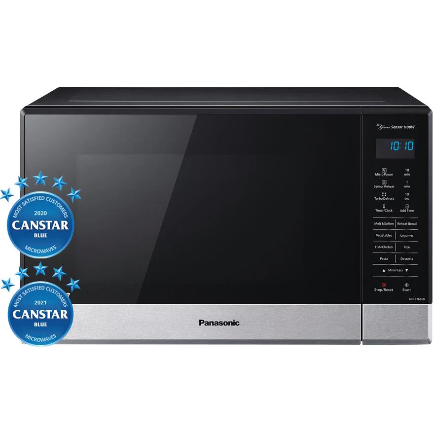 Panasonic 32L Inverter Sensor 1100W Microwave Oven (NN-ST67JS)