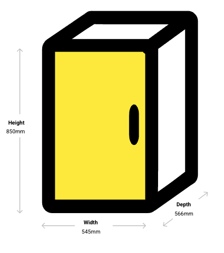 CHiQ CSR120DW 126L Bar Fridge (White)