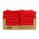 SABCO - ALL-PURPOSE MICROFIBRE CLOTHS SRT – RED