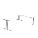 Boost+ Height Adjustable Corner Workstation