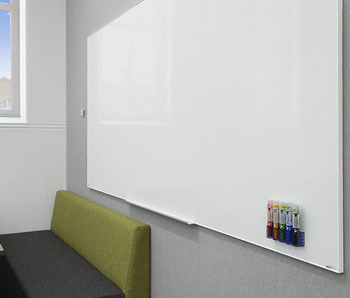 Visionchart LX8 Slim Edge Porcelain Whiteboard – 900 x 900mm