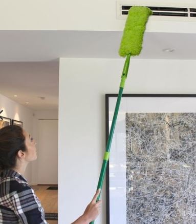 Sabco Extendable Feathered Microfibre Duster With Flexible Head