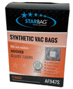 Cleanstar - Hoover Allergy And Sauber Allergy 7000ph Synthetic Vacuum Cleaner Dust Bags