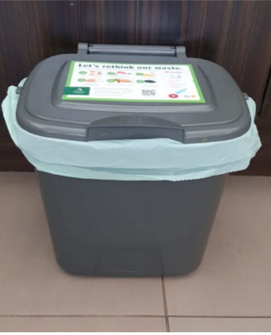 Cleanstar - Bonnie Bio 30l Compostable Bin & Rubbish Bags – Roll Of 15